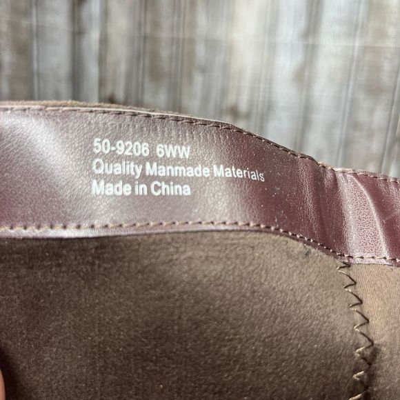 Bella Vita Heeled Boots Brown Size 6 Extra Wide - Picture 8 of 9